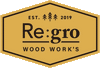 Re:gro wood work's ロゴ カラー